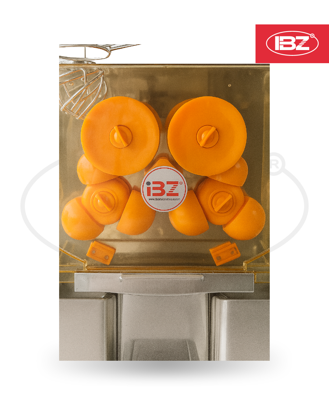 Exprimidor de naranjas industrial