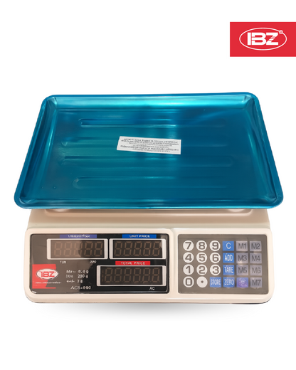 Balanza 40 Kg con bandeja