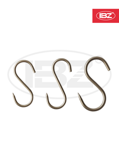 Ganchos para Carnes en Acero Inoxidable – Varias Dimensiones